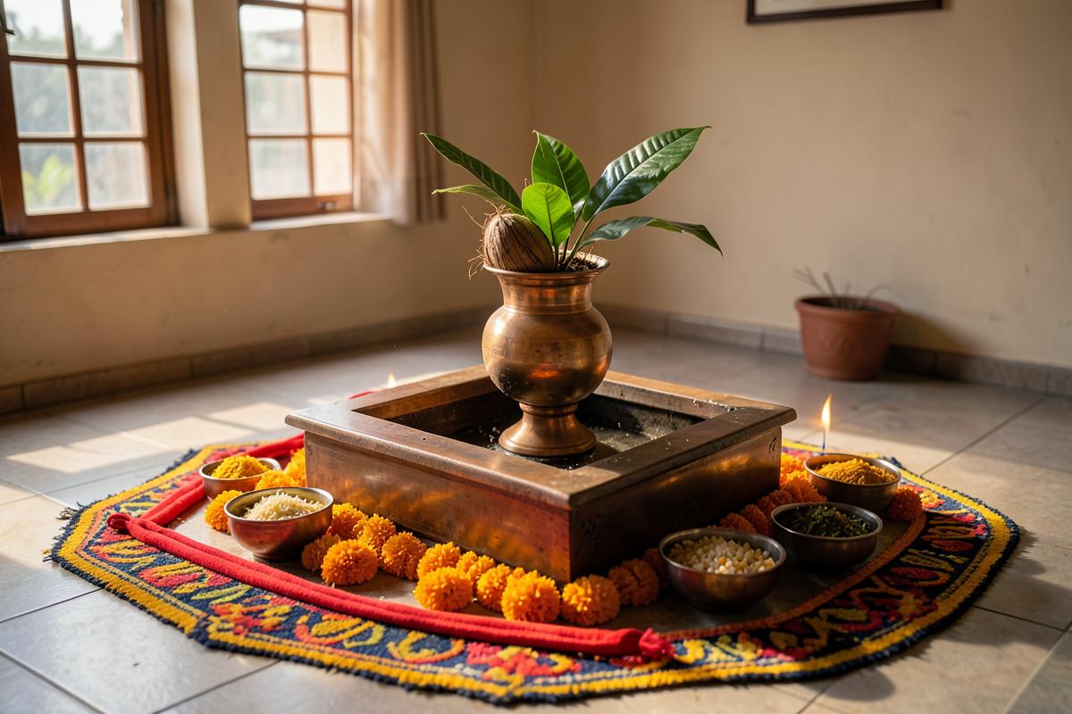 Vastu Shanti Puja at Trimbakeshwar