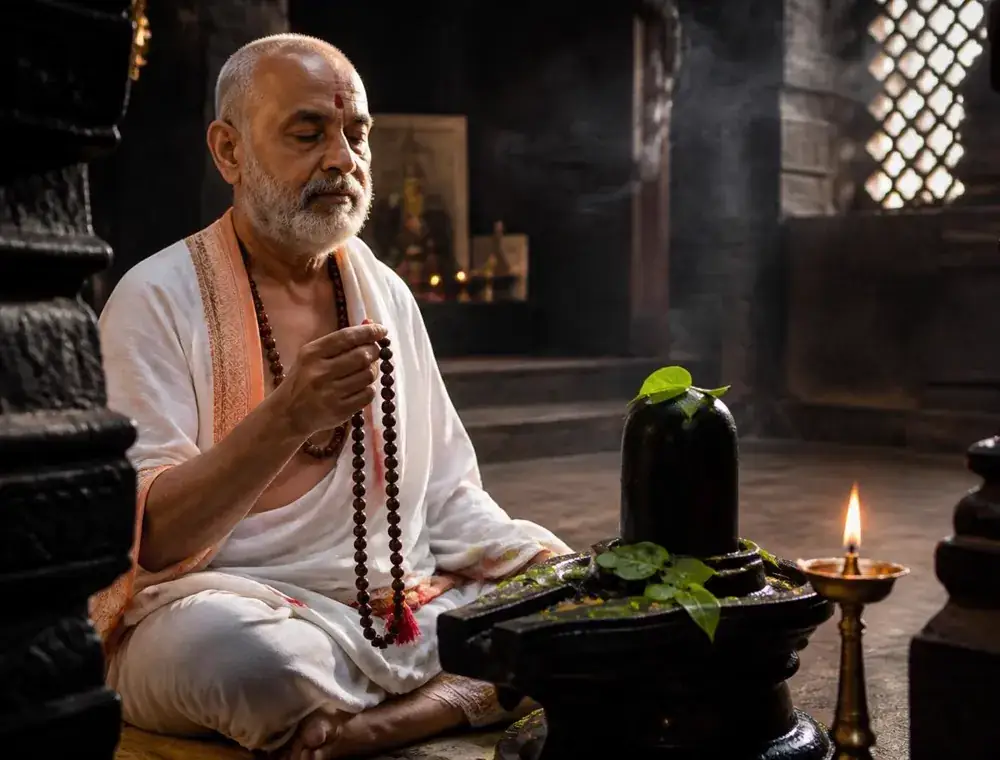 Rudrabhishek Puja at Trimbakeshwar