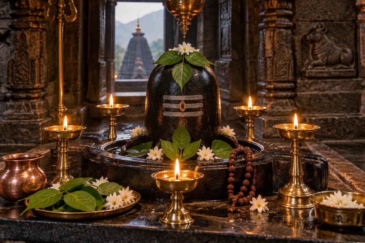 Shiva Panchakshari Anushthan at Trimbakeshwar